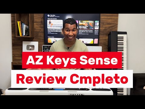 Teclado AZ Keys Sense Mais Barato do Mercado ( Review )