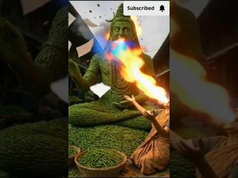 शिव भक्त बूढ़िया ने किया कमाल 🙏 मूर्ति बनते ही हुआ चमत्कार 😱 #viralshorts