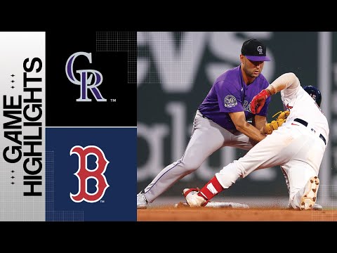 Rockies vs. Red Sox Game Highlights (6/12/23) | MLB Highlights video clip
