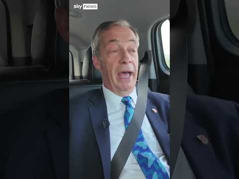 Farage joins Trump for election night