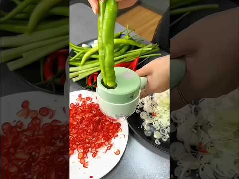 Electric Vegetables Cutter #gadgets #product #vegetablescutter #shorts
