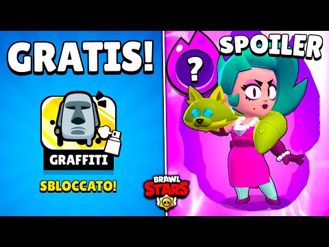 ⚠️ SPOILERATO l'OVEDRIVE di LOLA! 🗿 GRAFFITO GRATIS x TUTTI! | Brawl Stars ITA