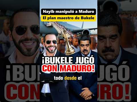 😎🔥 ¡Maduro cayó en la trampa! Bukele le ganó la partida 😎🔥