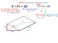 Surface Area and Volume of Triangular Prisms