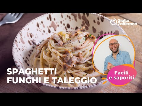 SPAGHETTI FUNGHI E TALEGGIO🍄🍝 - Tutto il SAPORE dell'AUTUNNO! 😍🍂 #adv