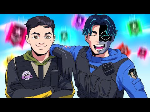 Spoit & Beaulo 2v5 vs EVERY RANK (Rainbow Six Siege)