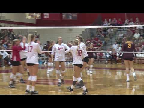 IU vs  Minnesota volleyball highlights
