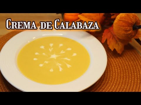 Receta de Crema de Calabaza