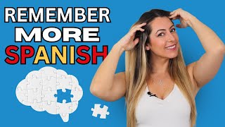 4 Secrets to NEVER Forget a New SPANISH Word Again! 🧠