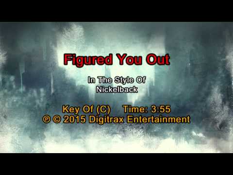 Nickelback – Figured You Out (Backing Track)