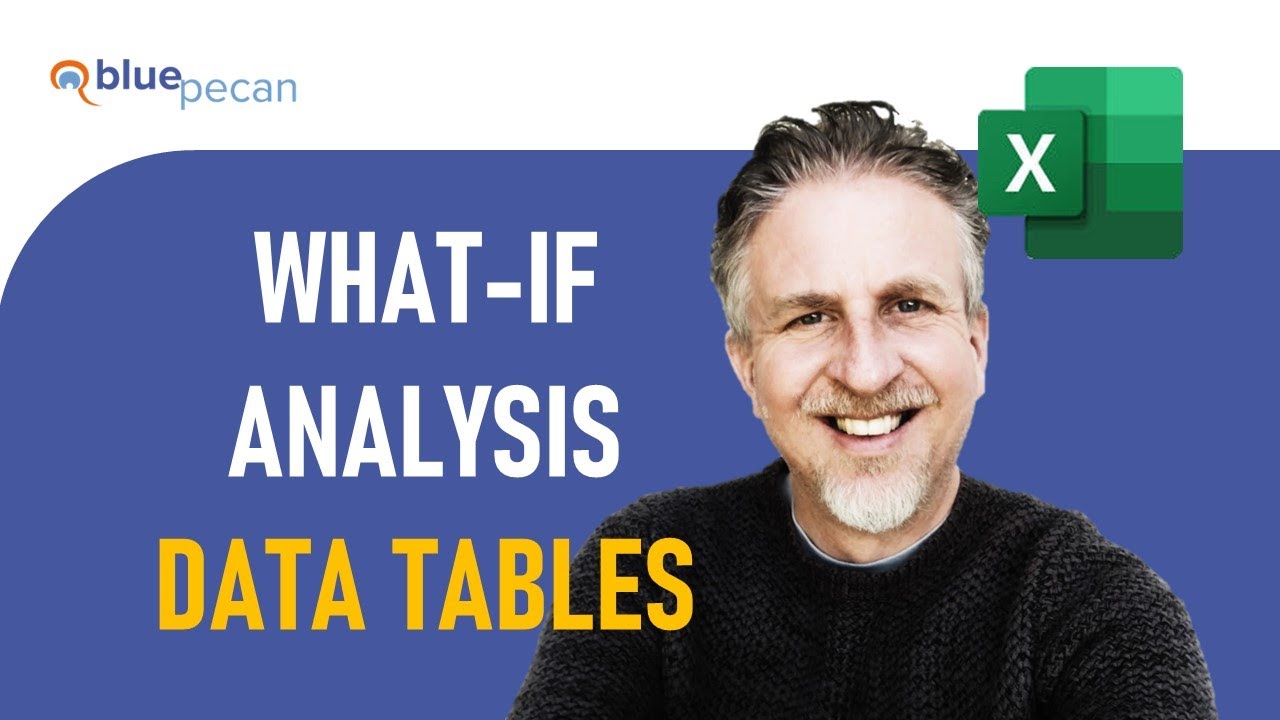 Create Data Tables in Excel | What-If Analysis Data Tables – One Variable and Two Variable
