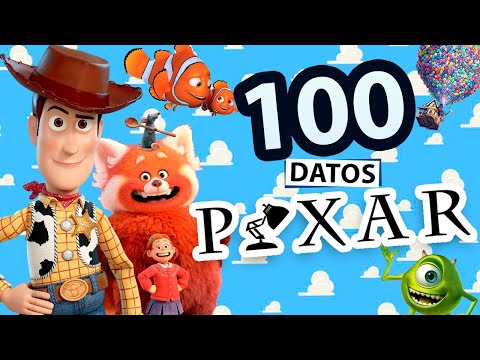 100 DATOS PIXAR | Todo lo Que NO SABIAS de PIXAR STUDIOS