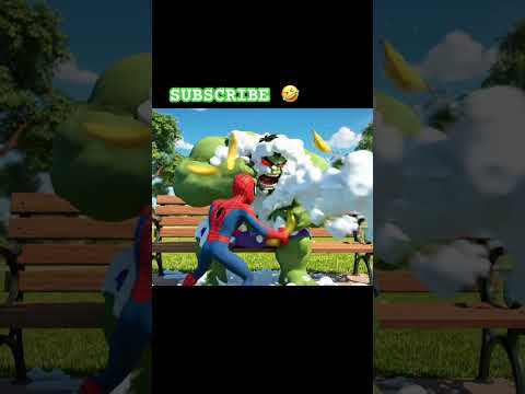 HULK BIRTHDAY #youtubeshorts #funnycartoo #animatedcartoon #viral #avengers #hulk #spiderman #ai