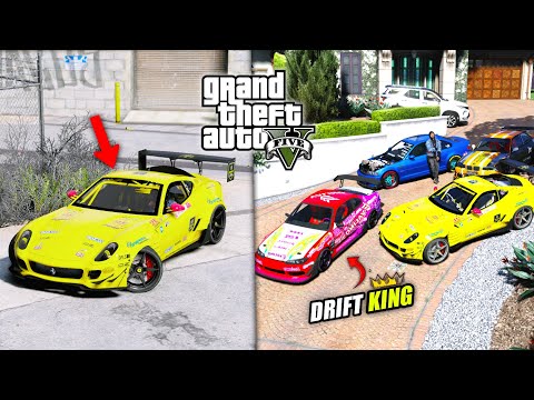 Aku Menemukan & Koleksi Semua MOBIL DRIFT TERKEREN Di GTA 5 MOD