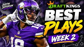 DFS NFL Picks Week 2 | BEST Plays & Stacks at DraftKings