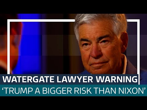 Trump 'more dangerous than Nixon' says Watergate prosecutor | ITV News