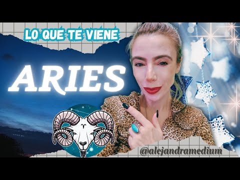 ARIES LO QUE TE VIENE