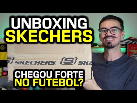 Recebi as NOVAS chuteiras da SKECHERS 😱 - Unboxing Skechers SKX 1.5 Elite e SKX 1.5 Academy