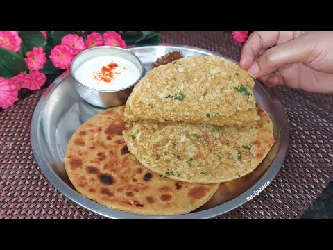 सबसे आसान झटपट बनने वाला गोभी के पराठे की विधि Stuffed Gobi Paratha