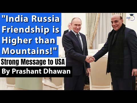 Viral Video of India's Defence Minister with Vladimir Putin | First Time India has said THIS!