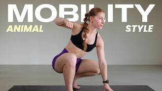 45 Min. Primal x Animal Mobility Flow | NO REPEATS, Intermediate