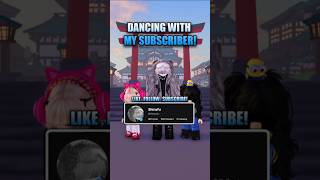 Dancing with My Subscriber!✨| Rock Your Body✨| #roblox #robloxedit #ro