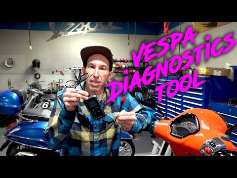 Diagnostics Tool for Vespa GTS 2020 and newer from Scooterwest.com
