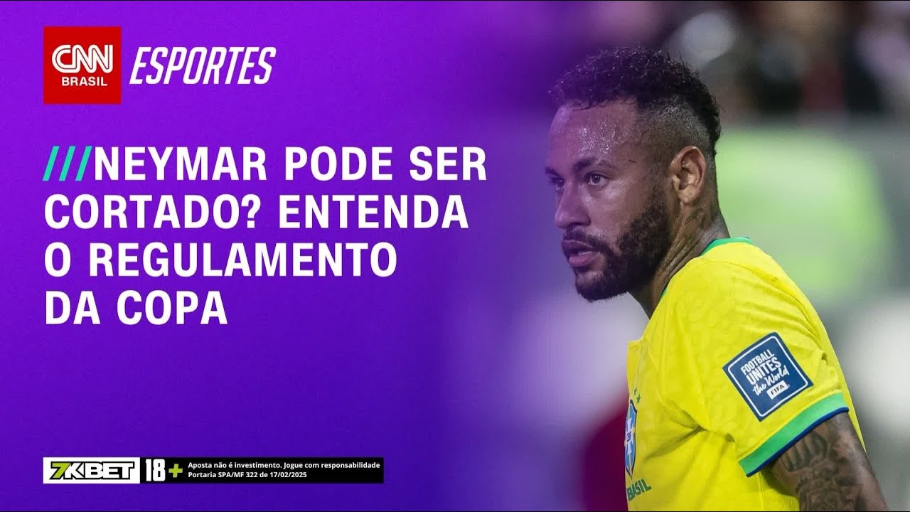 Lesão de Neymar: jogador pode ser cortado da Copa do Mundo? Entenda | LIVE CNN
