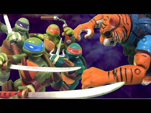 TMNT 2022 Stop Motion S03E01- Tigerclaw