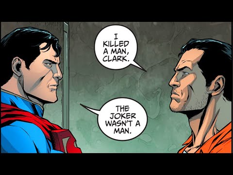 Superman visits Batman in Prison