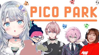 【PICO PARK】バーボンさんチームで協力するぞ～～！！w/ぺちゃんこ・夕陽リリ・水無瀬・三田寺理沙【杏戸ゆげ /ななしいんく】