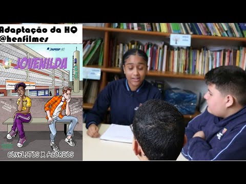 conflitos x acordos - adaptação da Historia em quadrinhos Jovenilda e sua turma