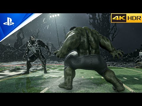 Marvel's Spider-Man 2 - HULK VS VENOM BOSS FIGHT (RTX 5090) Ultra Realistic Graphics [4K 60FPS HDR]