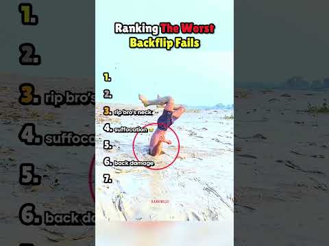 Ranking the WORST Backflip Fails 😂