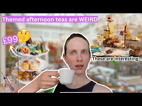 I Tried Weird Themed Afternoon Teas...