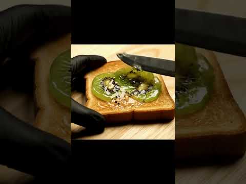 Glass Kiwi Cutting, Spreading & Eating ASMR | #GlassKiwi #ASMREating #SatisfyingASMR #8KASMR