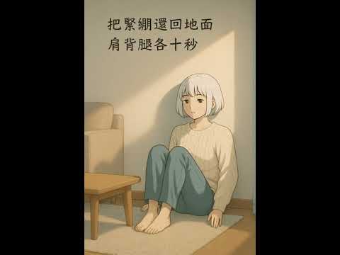 地板伸展三招：把緊繃還回地面｜休息的藝術 × 雲子 #躺平研究所 #情感 #心理學博士