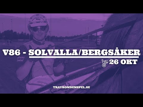 V86 tips Solvalla/Bergsåker | Tre S - Spik trots bakspår