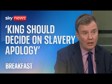 Royals: Apology on slavery 'a matter for each person', says minister Greg Hands