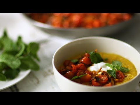 Golden Dal with Gingered Tomatoes- Healthy Appetite with Shira Bocar