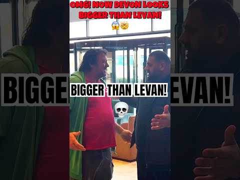 OMG! Now Devon Larratt Looks BIGGER Than Levan Saginashvili💀#armwresting #devon #levansaginashvili