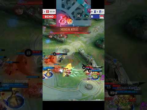 Meski kalah tetap goat kali - Mobile Legends #mlbb #echo  #btr