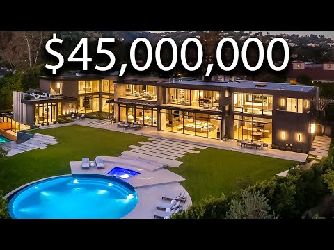 Inside An Architectural Oasis Mega Mansion With A Glass Bridge!