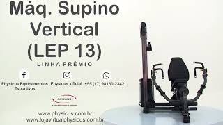 Vídeo adicional 0 do item Máquina Supino Vertical