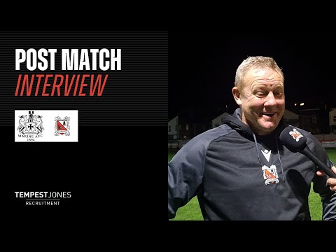 Marine Post-Match Interview: Steve Watson