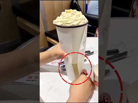 Big Cup Small Coffee Shock ☕😱