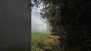 Testing the snowmaker system #snowmaking #mountains #testing #system
