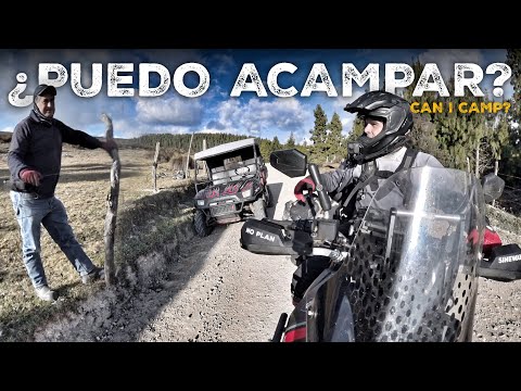 Vivió 8 AÑOS EN ESPAÑA y NO QUIERE q ACAMPE en SU TIERRA (S25/E13) VUELTA MUNDO en MOTO SINEWAN