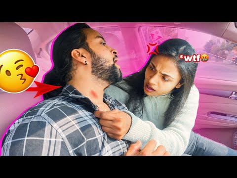 Real Hickey ( Love Bite💋)Prank On Her * She Was Crying😭- Playboiadi