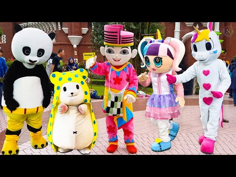 BADUT JOGET AKHIR TAHUN ~ Kumpulan Badut Terbaru Adu Joget Paling Joss‼️